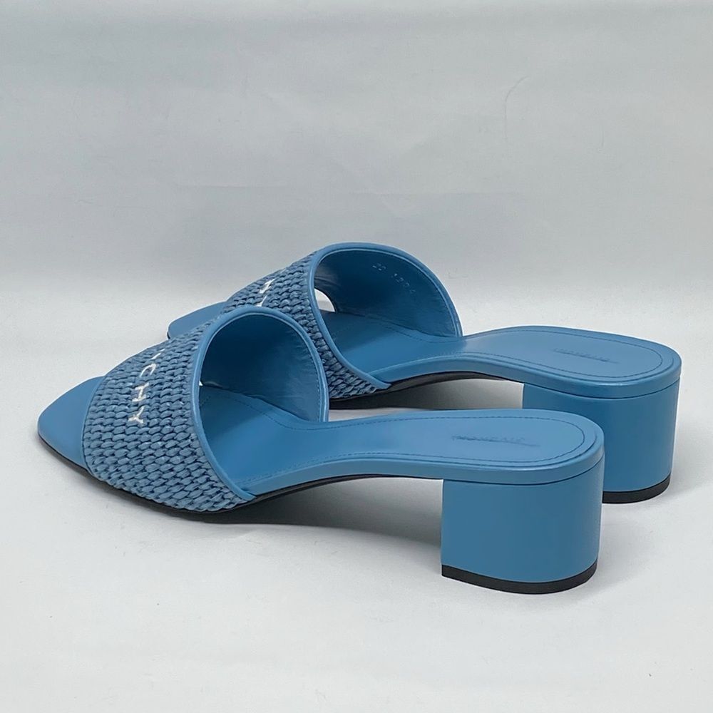 Givenchy Logo Raffia Slide Sandals size 39 - Picture 9 of 16